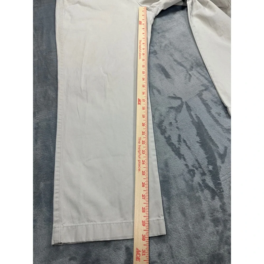 J.Crew The‎ Bleecker Chino Pants Mens 38x32 Khaki Tan Straight Leg Cotton Twill